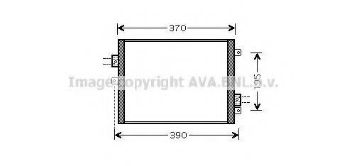 AVA QUALITY COOLING PR5052 Конденсатор, кондиціонер