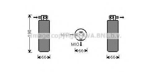 AVA QUALITY COOLING PRD079 Осушувач, кондиціонер