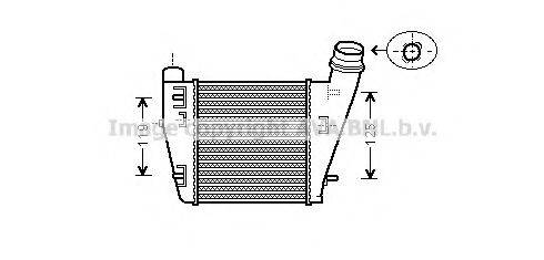 AVA QUALITY COOLING RT4423 Інтеркулер