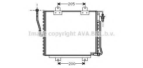 AVA QUALITY COOLING RT5179 Конденсатор, кондиціонер