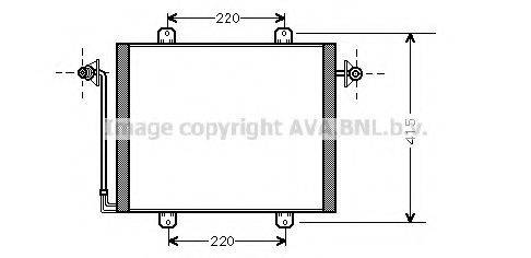 AVA QUALITY COOLING RT5190 Конденсатор, кондиціонер