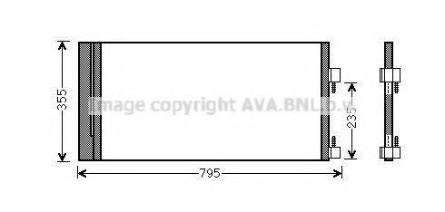 AVA QUALITY COOLING RT5430D Конденсатор, кондиціонер