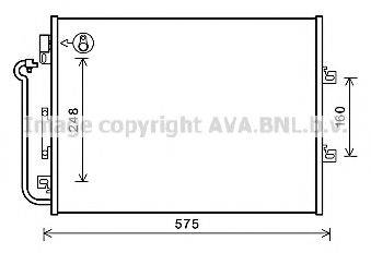 AVA QUALITY COOLING RTA5454 Конденсатор, кондиціонер