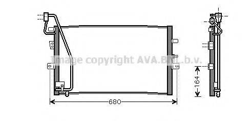 AVA QUALITY COOLING SB5056 Конденсатор, кондиціонер