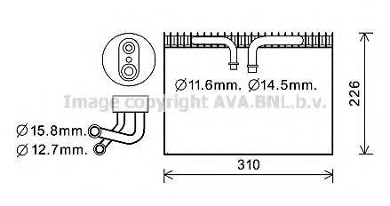 AVA QUALITY COOLING SBV075 Випарник, кондиціонер