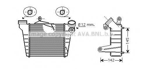 AVA QUALITY COOLING ST4036 Інтеркулер