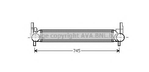 AVA QUALITY COOLING ST4039 Інтеркулер