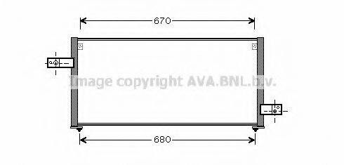 AVA QUALITY COOLING SU5061 Конденсатор, кондиціонер