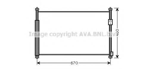 AVA QUALITY COOLING SZ5108D Конденсатор, кондиціонер