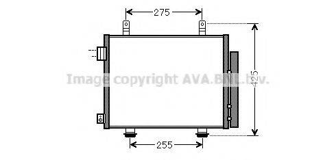 AVA QUALITY COOLING SZ5115D Конденсатор, кондиціонер