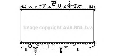 AVA QUALITY COOLING TO2048 Радіатор, охолодження двигуна