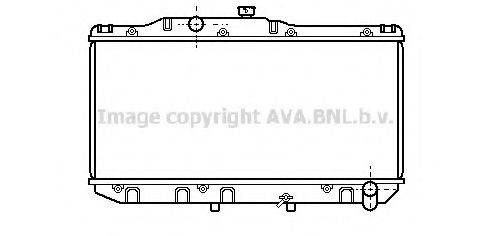 AVA QUALITY COOLING TO2111 Радіатор, охолодження двигуна