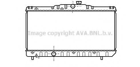 AVA QUALITY COOLING TO2117 Радіатор, охолодження двигуна