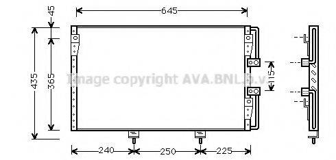 AVA QUALITY COOLING TO5226 Конденсатор, кондиціонер