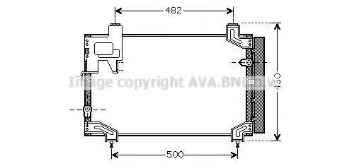 AVA QUALITY COOLING TO5394D Конденсатор, кондиціонер