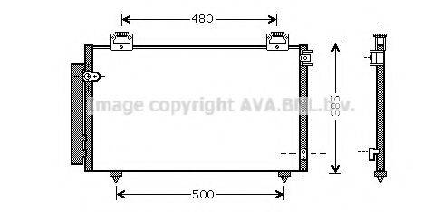 AVA QUALITY COOLING TO5408D Конденсатор, кондиціонер