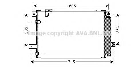 AVA QUALITY COOLING TO5409D Конденсатор, кондиціонер