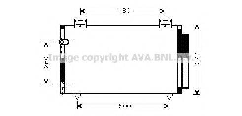 AVA QUALITY COOLING TO5411D Конденсатор, кондиціонер