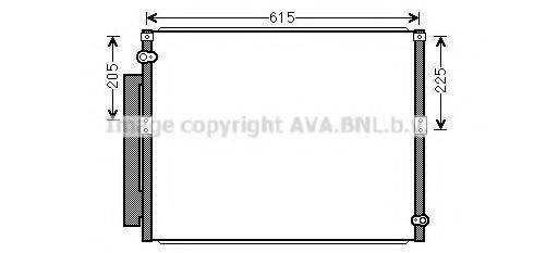 AVA QUALITY COOLING TO5569D Конденсатор, кондиціонер