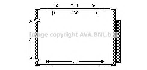 AVA QUALITY COOLING TO5573D Конденсатор, кондиціонер