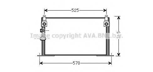 AVA QUALITY COOLING TO5585 Конденсатор, кондиціонер