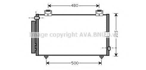 AVA QUALITY COOLING TO5594 Конденсатор, кондиціонер