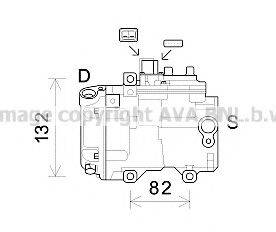 AVA QUALITY COOLING TOK623 Компресор, кондиціонер