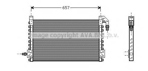 AVA QUALITY COOLING VL5015 Конденсатор, кондиціонер