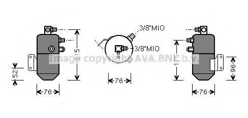 AVA QUALITY COOLING VLD031 Осушувач, кондиціонер