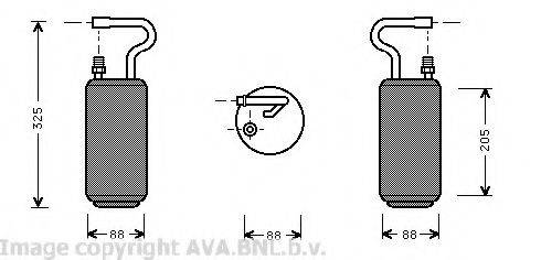 AVA QUALITY COOLING VOD097 Осушувач, кондиціонер