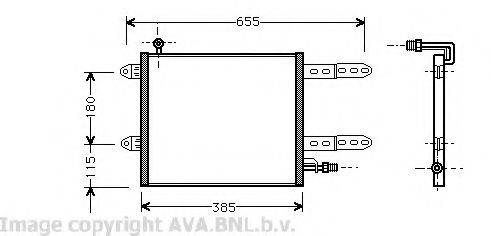 AVA QUALITY COOLING VW5150 Конденсатор, кондиціонер