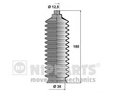 NIPPARTS J2841008 Комплект пильника, рульове керування