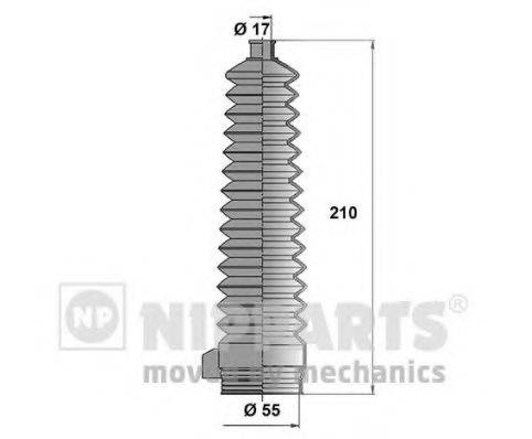 NIPPARTS J2843010 Комплект пильника, рульове керування