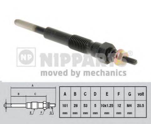 NIPPARTS J5712010 Свічка розжарювання