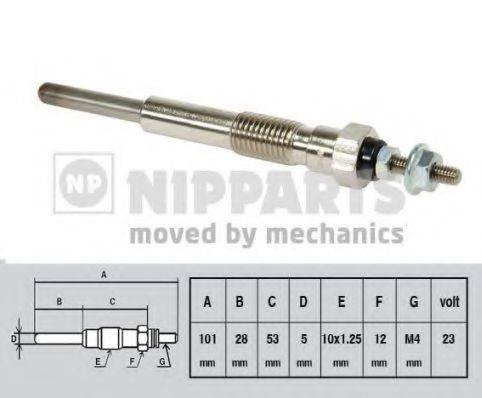 NIPPARTS J5712012 Свічка розжарювання