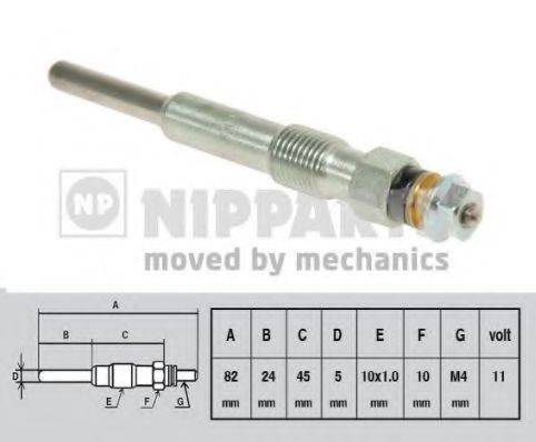 NIPPARTS J5714000 Свічка розжарювання