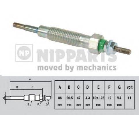 NIPPARTS J5715011 Свічка розжарювання