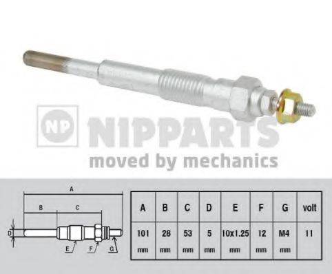 NIPPARTS J5716001 Свічка розжарювання