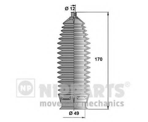 NIPPARTS N2840308 Комплект пильника, рульове керування