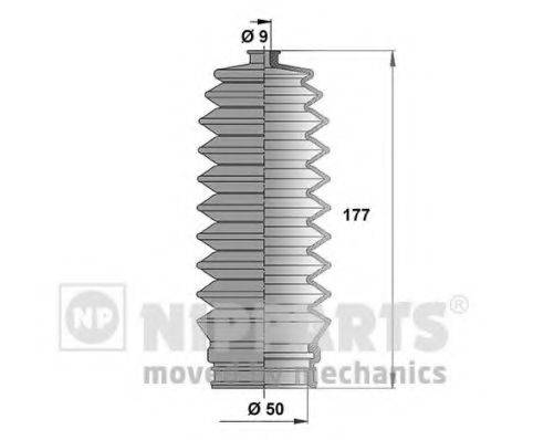 NIPPARTS N2844021 Комплект пильника, рульове керування