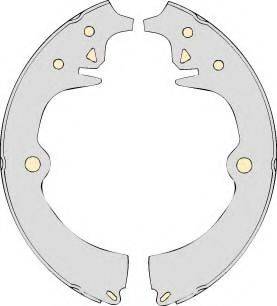 MGA M512 Комплект гальмівних колодок