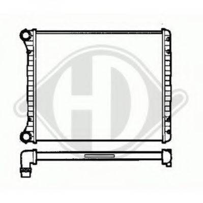 DIEDERICHS 8100506 Радіатор, охолодження двигуна