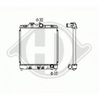 DIEDERICHS 8111138 Радіатор, охолодження двигуна