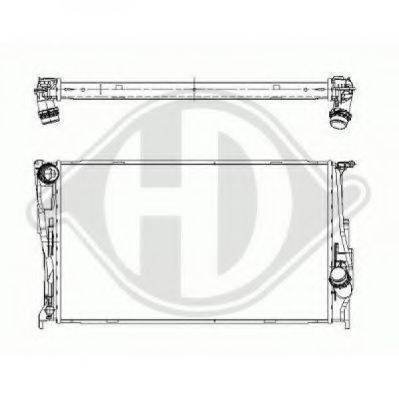 DIEDERICHS 8121603 Радіатор, охолодження двигуна