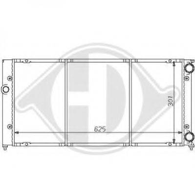 DIEDERICHS 8138126 Радіатор, охолодження двигуна