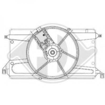 DIEDERICHS 8146508 Вентилятор, охолодження двигуна