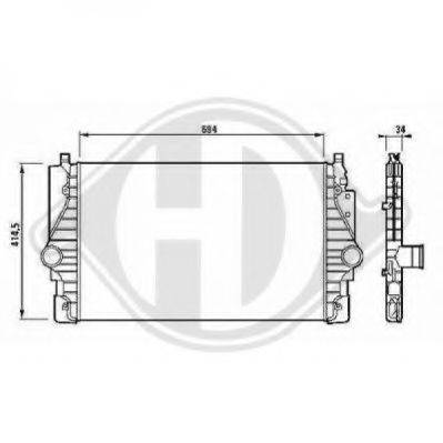 DIEDERICHS 8227009 Інтеркулер