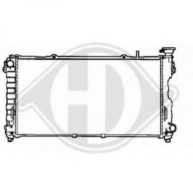 DIEDERICHS 8262205 Радіатор, охолодження двигуна