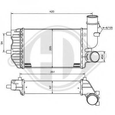 DIEDERICHS 8348104 Інтеркулер