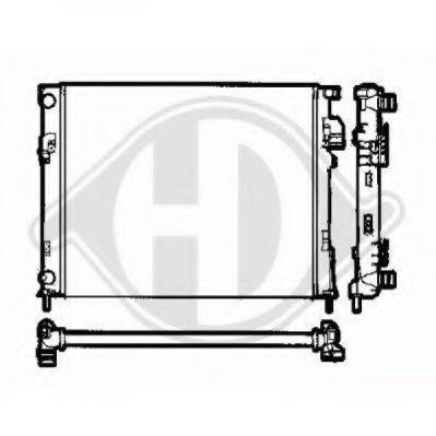DIEDERICHS 8449505 Радіатор, охолодження двигуна